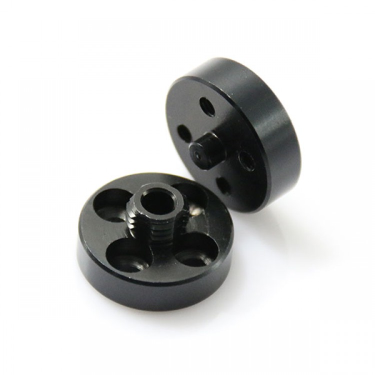 Pair Cw Ccw Black Cnc Aluminum Alloy Quick Mount Propeller Adapter