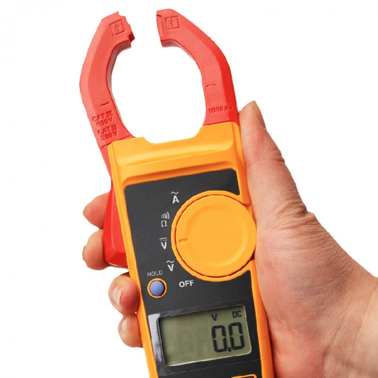 Fluke Digital Clamp Meter Ac Dc Multimeter Tester Range A