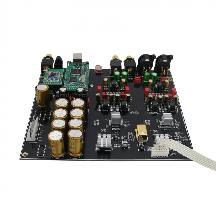 TZT HIFI Dual ES9038PRO XMOS XU208 Amanero USB Decoder DAC Board