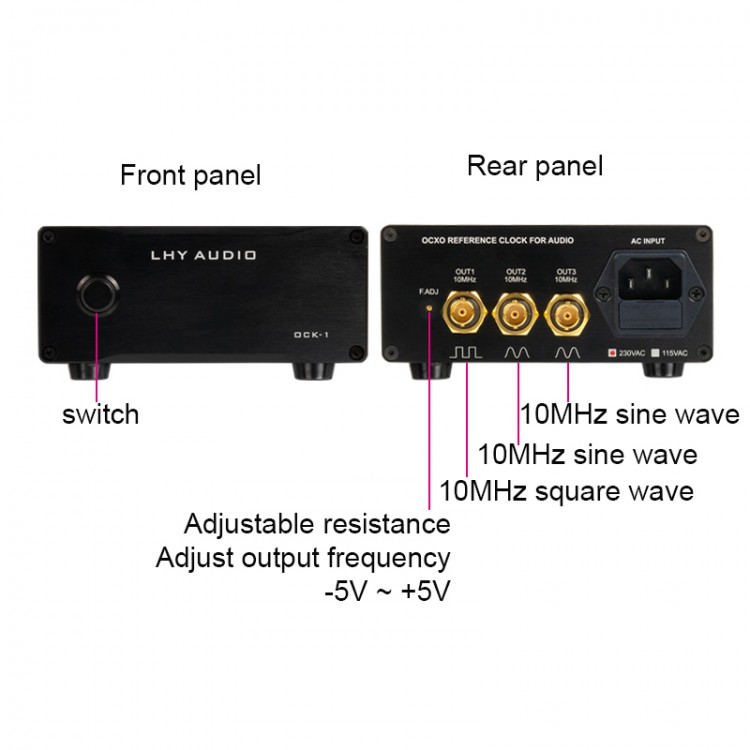 Ock Fever Audio Mhz Sc Cut Ocxo Ultra Low Phase Noise Constant