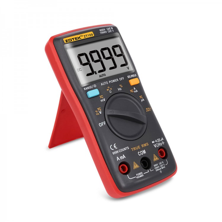 Zotek Zt Autoranging Digital Multimeter Tester Counts V Cat