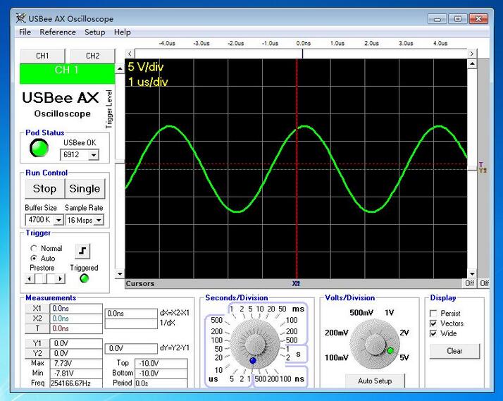 Free virtual oscilloscope software