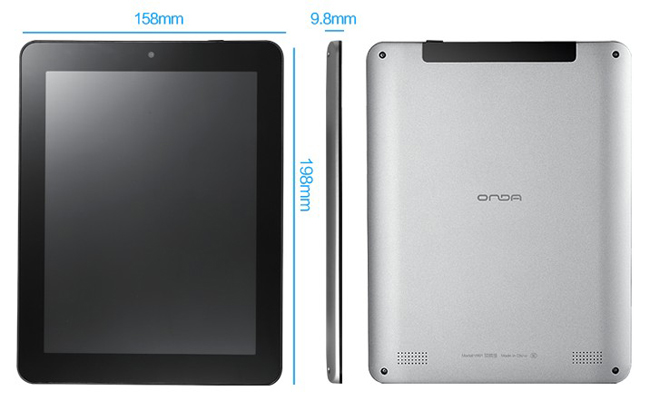 ONDA V801 Dual Core Tablet PC Android 4.0 8 Inch HD Screen 16GB HDMI Camera