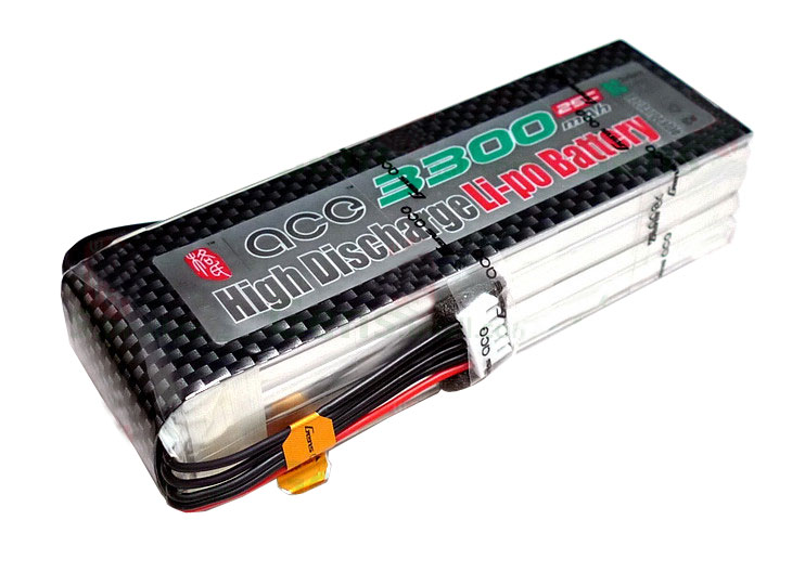 ACE 14.8V 3300mAh 25C LiPo Battery Pack