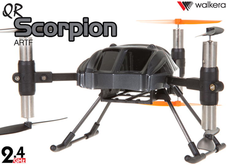WALKERA QR Scorpion RTF 6 Rotors UFO with DEVO 10 Transmitter 2.4GHz