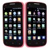 K2 Smart Phone Android 2.3 OS SC6820 4.0 Inch 3.0MP Camera Multi-touch Screen- Pink