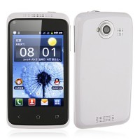 K1 Smart Phone Android 2.3 SC6820 1.0GHz WiFi 3.5 Inch Capacitive Screen- White