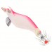 2.0# Wood Fishing Lures Cloth Wrapped Shrimp Shaped With Squid Hook Color Random