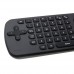 RC11 Air Mouse Presenter 2.4GHz + QWERTY Keyboard with Gyroscope for PC Android TV Box HTPC- Black