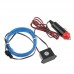 High Brightness Car Decoration 12V DC Inverter 2 Meter EL Wire (2.3mm) Blue