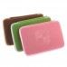 7 Inch Luxurious Flannel Zipper Bag For Tablet PC