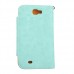 Leather Case Cover for SS Galaxy NoteII