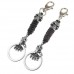 Ghost Hand Skull Decor Carabiner Keyring Keychain