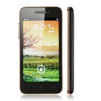 BEDOVE X12 Smart Phone Android 4.0 MTK6577 3G GPS WiFi 4.0 Inch- Champagne