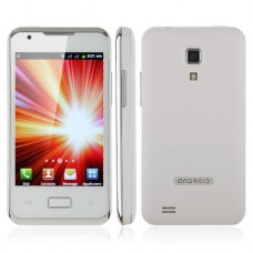 i9270+ Smart Phone Android 2.3 MTK6515 1.0GHz WiFi 3.5 Inch Multi-touch Screen- White