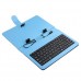 Colorful Leather Stand Case Mini USB Keyboard for 7 Inch Tablet PC 5 Colors Selectable