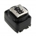 DF-8004 Flash Hot Shoe Converter to PC Sync Socket Adapte for Canon/Nikon/Pentax/Panasonic/Samsung Camera