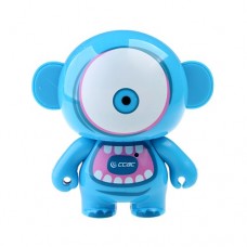 Cute Cartoon Figure Mini Portable Speaker Blue