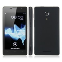LT29 4.5 Inch Smart Phone Android 4.0 MTK6577 Dual Core 3G GPS 8.0MP Camera- Black