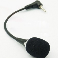 Brand New 3.5mm Mini Microphone Mic with Clip For Macbook Laptop PC Skype