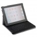 360°Rotating Leather Case Cover with Wireless Bluetooth Keyboard for iPad 2/New iPad