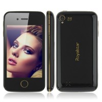 W102 Smart Phone Android 2.3 MTK6515 3G GPS 3.5 Inch Capacitive Screen- Black