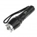 SA-813 Adjustable Focus LED Flashlight Zoomable LED Waterproof Camping Hiking Torch  2 Colors