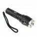 SA-813 Adjustable Focus LED Flashlight Zoomable LED Waterproof Camping Hiking Torch  2 Colors