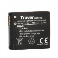 Genuine Travor NB-8L 3.7V/740mAh Battery Pack for Digital Camera