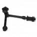 11" Magic Arm with Hot Shoe Mount & Camera Mount for DSLR Camera - Black