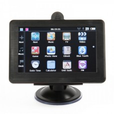 5.0" Touch Screen Win CE 5.0 GPS Navigation w/ TV / Bluetooth / FM / TF (Brazil Maps / 2GB)