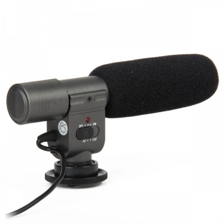 SG-108 Professional Stereo Microphone for DV Camcorder (Black) - Free ...