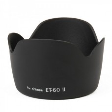 Camera Lens Hood For ET-60 Camera(Black)