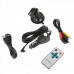 3.0MP CMOS Car Wide Angle Dual Lens DVR Camcorder w/ 4-IR LED Light - Black (2.7" TFT LCD)