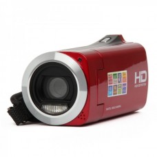 3.0MP Digital Video Camcorder w/ SD / AV-Out - Red (2.7" TFT LCD)