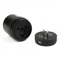CH-181 Universal USB Travel AC Power Adapter / Charger w/ UK / US / EU / AU Plug (AC 100~240V)