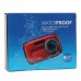 B168 Waterproof 5.0MP CMOS Compact Digital Camera w/ 8X Digital Zoom/TF Slot/Mini USB (2.7" TFT LCD)