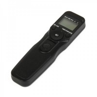 1.2" LCD 2.4 GHz Wireless Timer Remote Switch Shutter Release for Canon Camera - Black