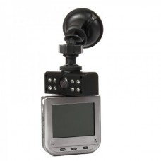 5MP Wide Angle Car DVR Camcorder w/ 8-LED IR Night Vision/AV-Out/TF Slot (2.5" TFT LCD)