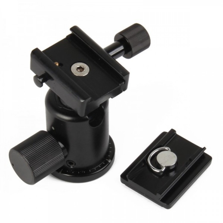 Tripod Ball Head with Quick Release Plate Adapter - Free Shipping ...