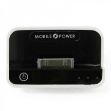 1100mAh USB Rechargeable Emergency Power Charger Battery Pack for iPhone 4/3G/iPad/iPad 2 - Black