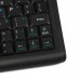 Mini 78-Key USB Wired Keyboard - Black