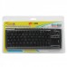 MC Saite Portable 2.4GHz Wireless 78-Keys Multimedia Keyboard with Touch Pad - Black (2xAAA)