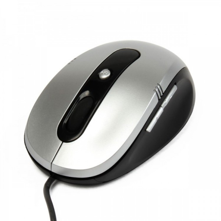 MCSaite USB 2.0 800DPI Optical Mouse - Black + Grey (143CM-Cable ...