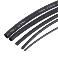 3M Black Heat Shrink Tubing - Five Size Pack (0.8/1.5/2.5/3.5/5mm)