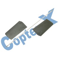 CopterX 450 Helicoptor Part: Flybar Paddle Set No: CX450-01-10