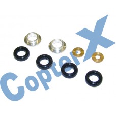 CopterX 450 Helicoptor Part: Damper Rubber Set No: CX450-01-16