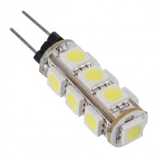 Energy Saving Pure White G4 13 LEDs 5050 SMD LED RV Boat Light Lamp Bulb 12v
