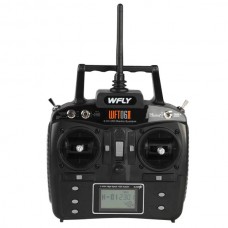 Wfly 2.4GHz 6 Channel DSSSRadio Transmitter Receiver w/ LCD Display TX WFT06II
