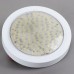 Ceiling Bulb 12V 25W 1200LM 124 LED SMD5050 Round LED Lamp with Cover-Warm White